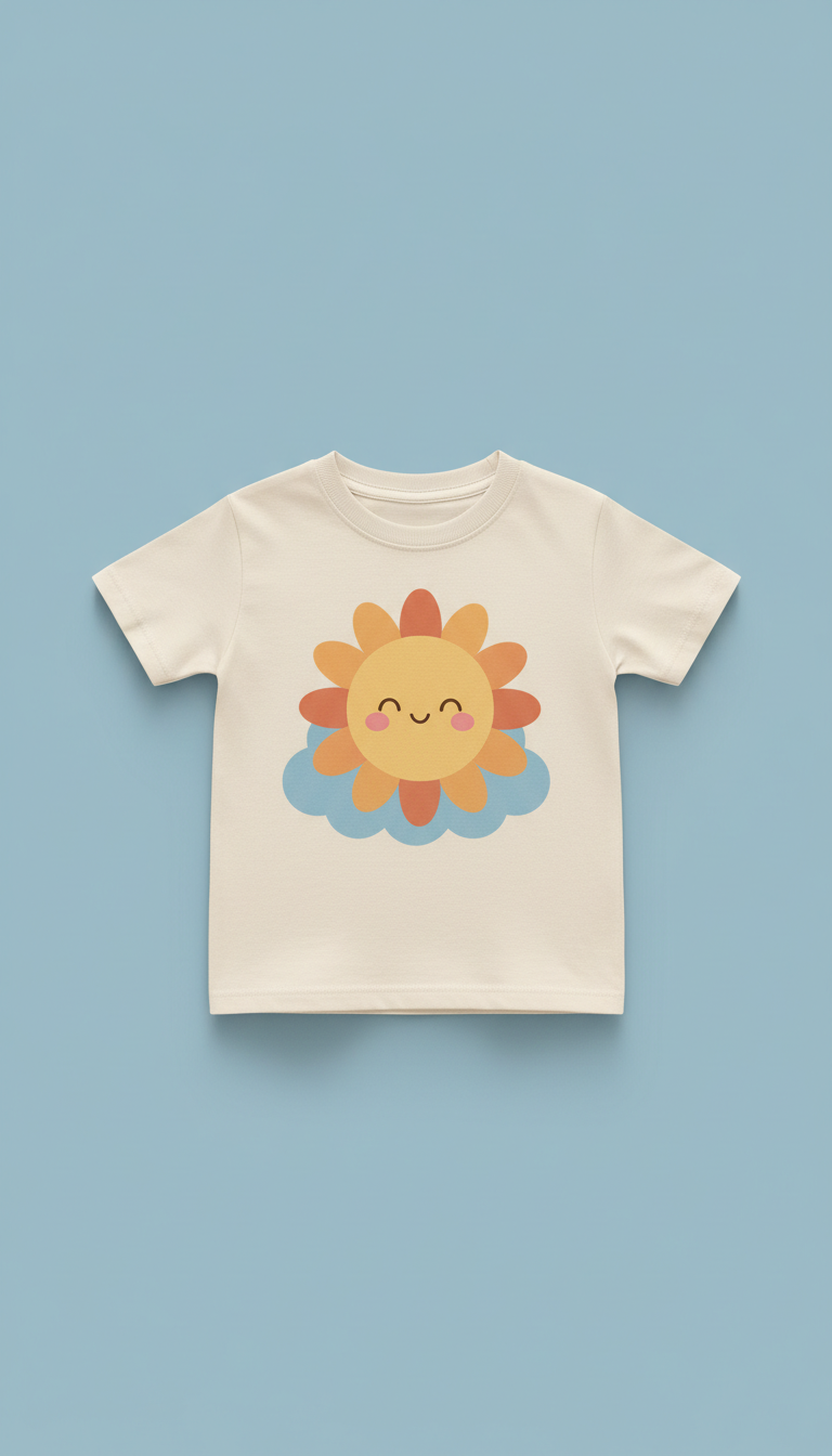 Kids’ Cotton T-Shirt with Custom Text